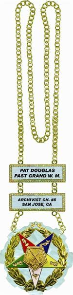 29ES61 OES GRAND OFFICER CASUAL COLLAR .